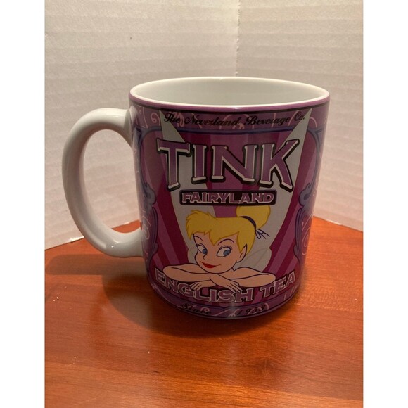 Disney TINKERBELL Tink Fairyland English Tea Jumbo Mug 16 oz - Picture 4 of 9